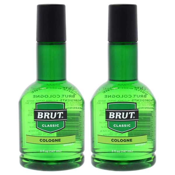 Original Fragrance Cologne by Brut for Men - 5 oz Cologne Pack of 2