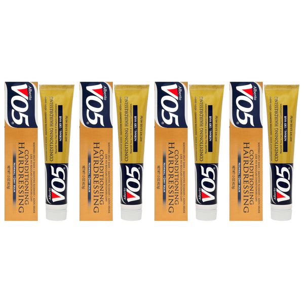 Alberto VO5 Conditioning Hairdressing - Normal to Dry Hair by Alberto VO5 for Unisex - 1.5 oz Conditioner - Pack of 4