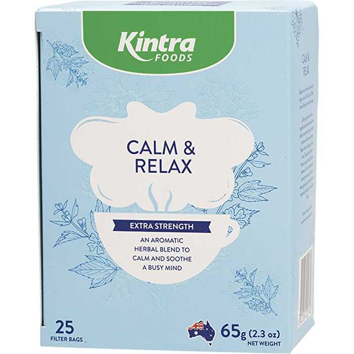 Kintra Foods Herbal Tea Bags Calm & Relax 25pk