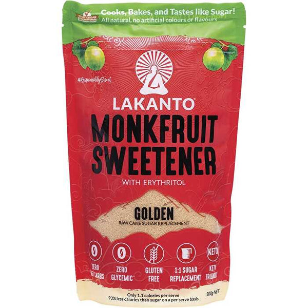 Lakanto Golden Monkfruit Sweetener 500g