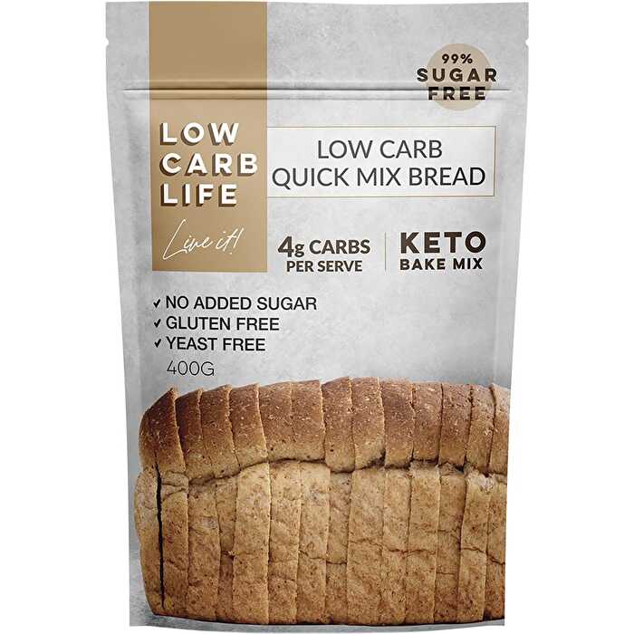 Low Carb Life Low Carb Quick Mix Bread Keto Bake Mix 400g