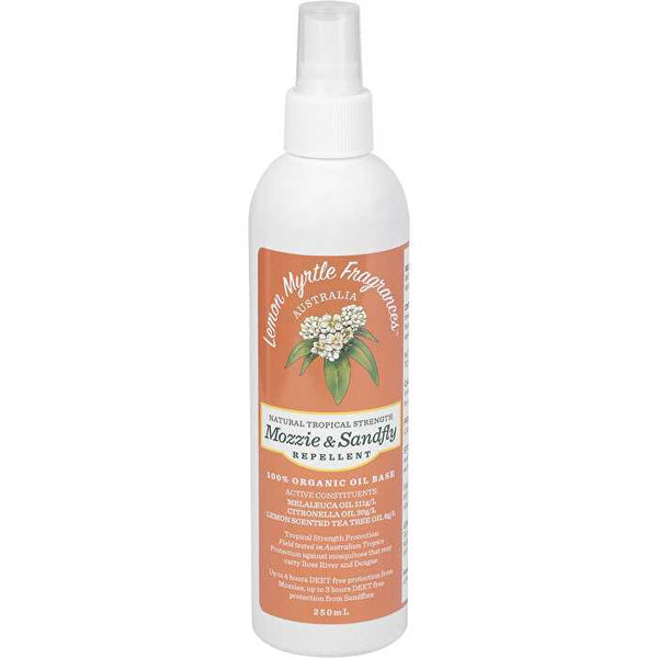 Lemon Myrtle Fragrances Mozzie & Sandfly Repellent 250ml