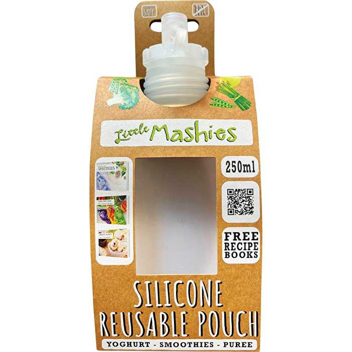 Little Mashies Silicone Reuseable Pouch 250ml