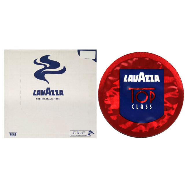 Blue Top Class Roast Ground Coffee Pods by Lavazza - 100 Pods Coffee