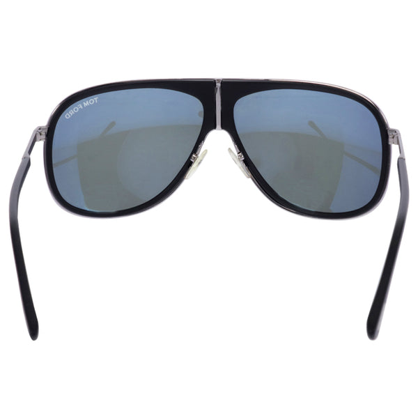 Tom Ford TF462 02N Chris - Matte Black-Green by Tom Ford for Men - 62-10-140 mm Sunglasses