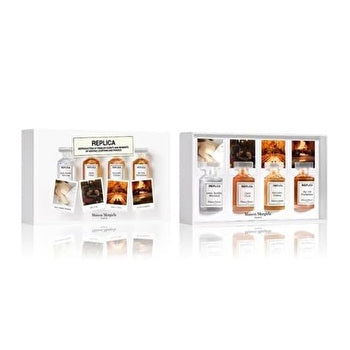 Maison Margiela Replica Unisex Mini Set Eau De Toilette (lazy Sunday Morning & Jazz Club & Autumn Vibes & By The Fireplace) 4x 7ml