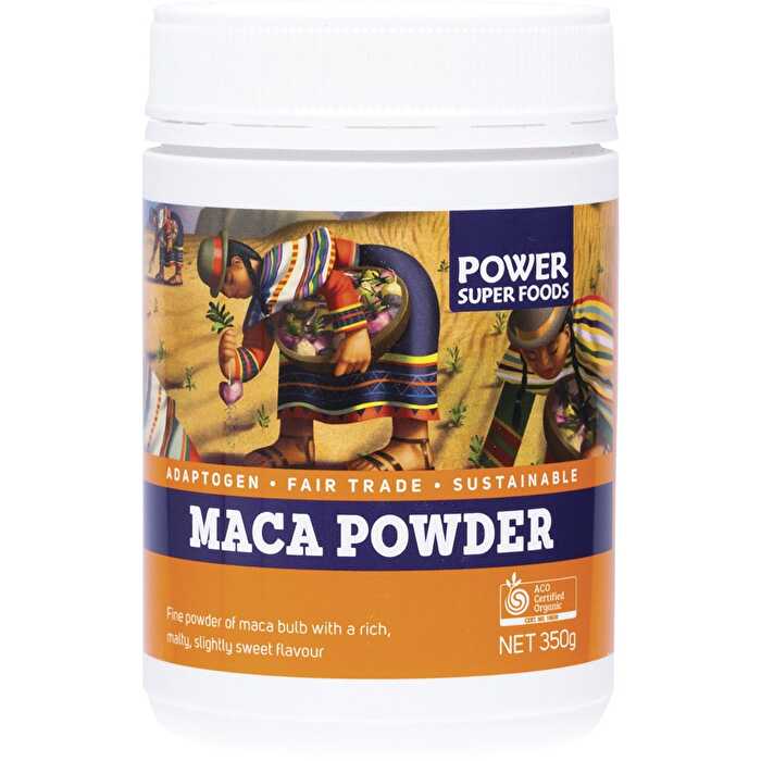 Power Super Foods Maca Powder Tub Certified Organic 350g