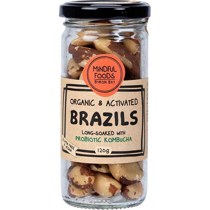 Mindful Foods Brazil Nuts Organic & Activated 120g