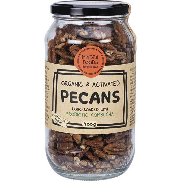 Mindful Foods Pecans Organic & Activated 400g