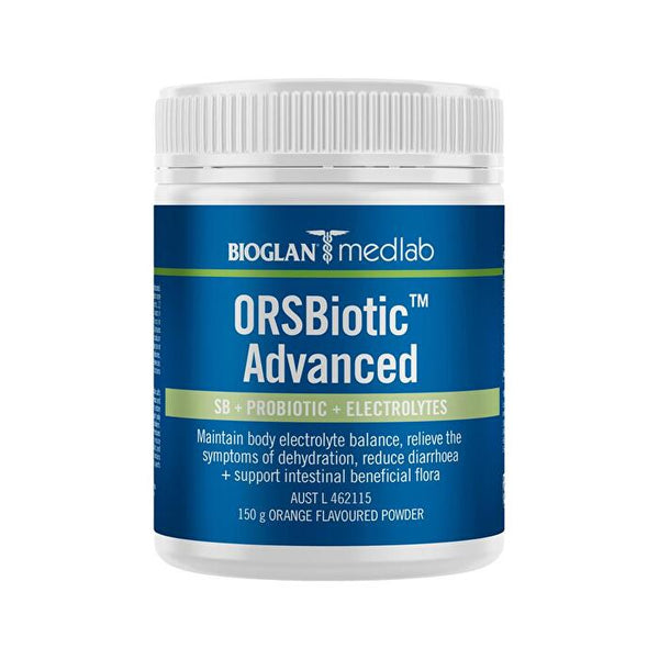 Laboratories Pharmacare Bioglan Medlab Orsbiotic Advanced Orange 150g