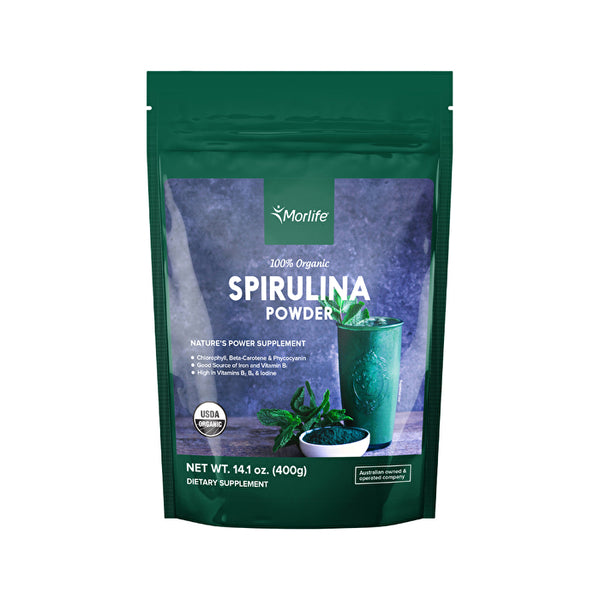 Morlife Organic Spirulina 400g