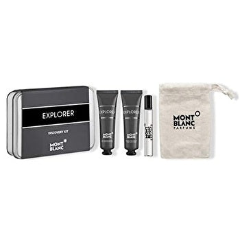 Mont Blanc Explorer Man Discovery Kit Set Eau De Parfum & Sg 30ml+ Asb 30ml 7.5ml