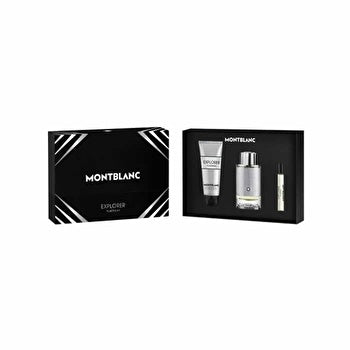 Mont Blanc Explorer Platinum Man Set Eau De Parfum & Eau De Parfum 7.5ml & All-over Shower gel  100ml