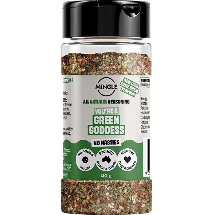 Mingle Green Goddess All Natural Seasoning 10x40g