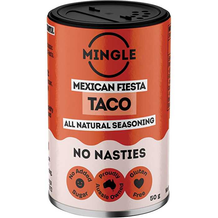 Mingle Mexican Fiesta Taco All Natural Seasoning 5x50g