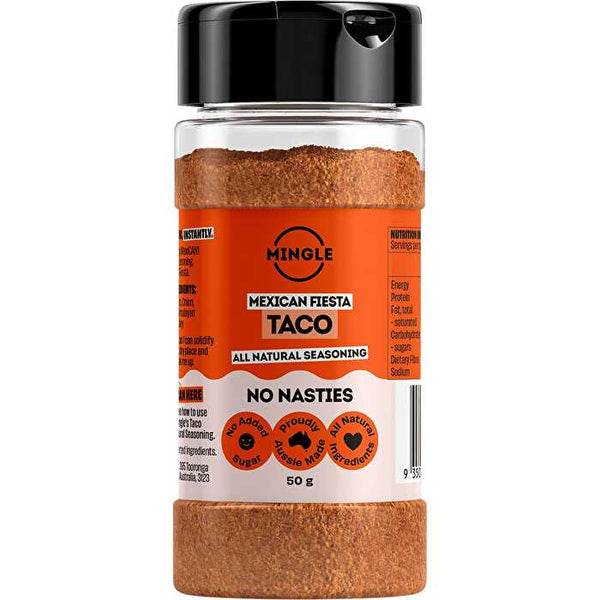 Mingle Spicy Mexican All Natural Seasoning 10x50g