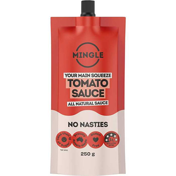 Mingle Tangy Tomato All Natural Sauce 10x250g