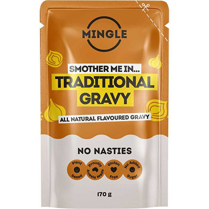 Mingle Traditional All Natural Flavoured Gravy 8x170g