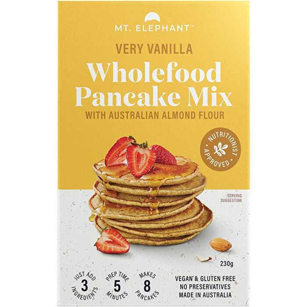 Mt. Elephant Wholefood Pancake Mix Buttermylk 5x230g