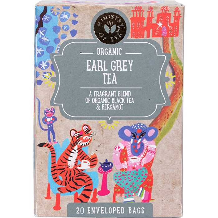 Ministry Of Tea Organic Earl Grey Tea Bags 25pk