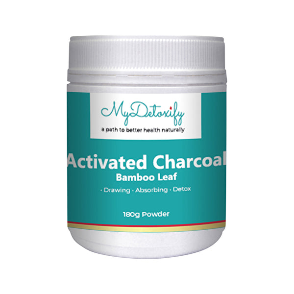 MyDetoxify Activated Charcoal Bamboo Leaf 180g
