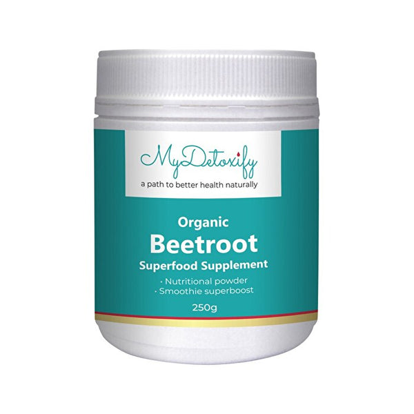 MyDetoxify Organic Beetroot Superfood Supplement 250g