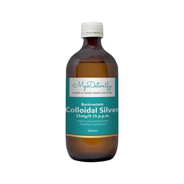 MyDetoxify Colloidal Silver 25ppm 500ml