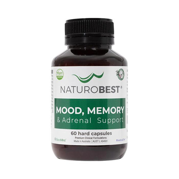 Naturobest (nrc Nutrition) Naturobest Mood Memory And Adrenal Support 60c