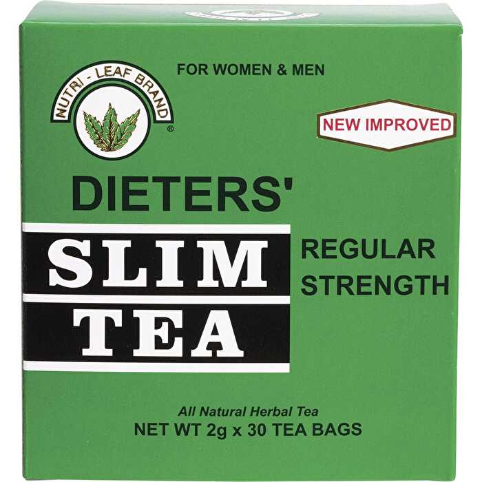 Nutri-leaf Herbal Tea Bags Slim Tea Regular 30pk – Fresh Beauty Co. New ...
