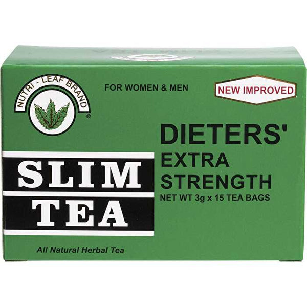 Nutri-leaf Herbal Tea Bags Slim Tea Extra Strength 15pk