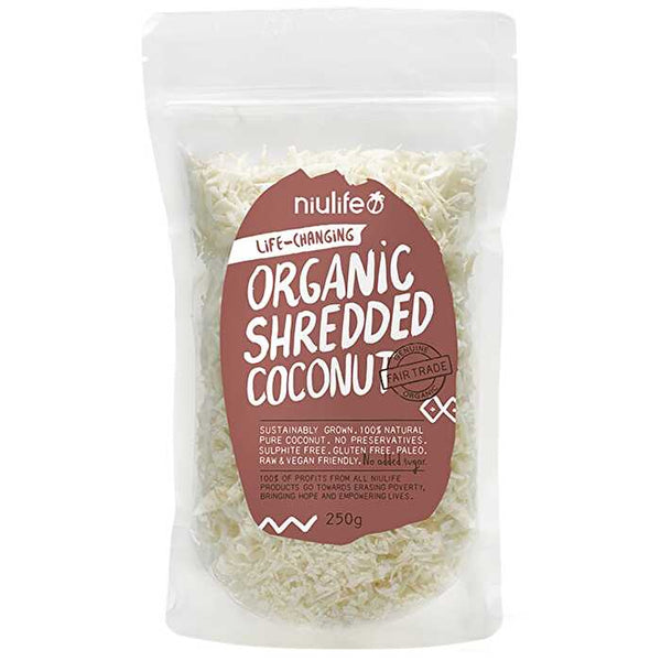 Niulife Shredded Coconut 250g