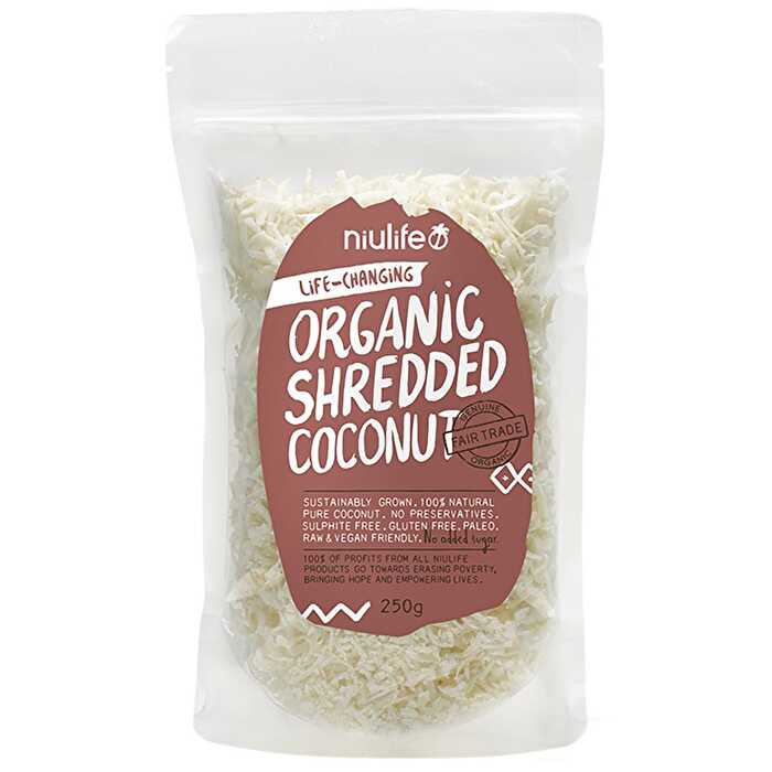 Niulife Shredded Coconut 250g