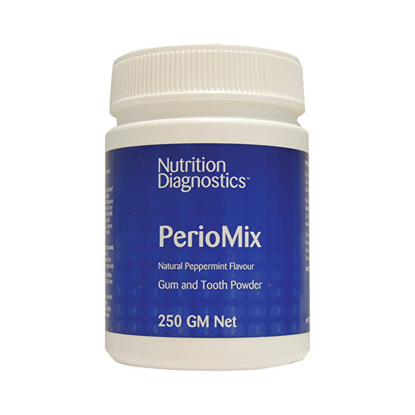 Nutrition Diagnostics Periomix Gum Tooth Pwd Peppermint 250g