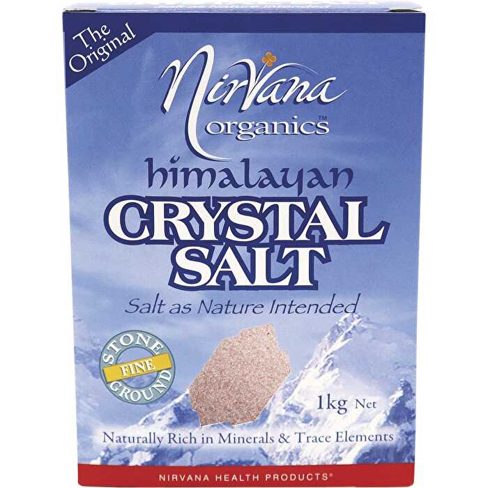 Nirvana Organics Himalayan Salt Fine 1kg