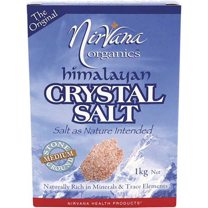 Nirvana Organics Himalayan Salt Medium 1kg