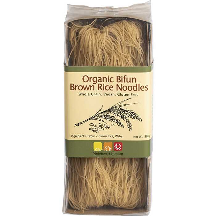 Nutritionist Choice Rice Noodles Bifun Brown 200g