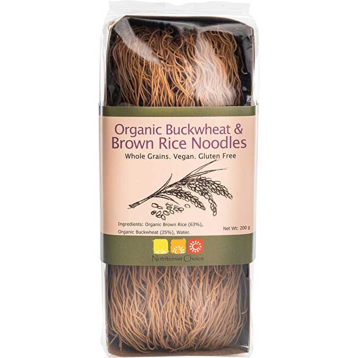 Nutritionist Choice Rice Noodles Buckwheat & Brown 200g