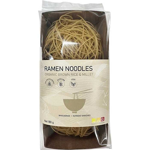 Nutritionist Choice Ramen Noodles Organic Brown Rice & Millet 180g