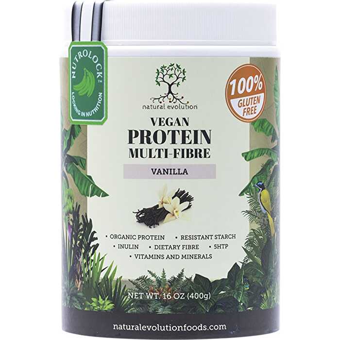 Natural Evolution Vegan Protein Multi-Fibre Vanilla 400g