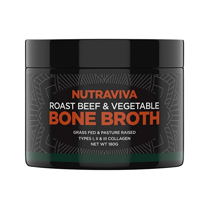 Nutraviva Bone Broth Roast Beef & Vegetable 180g