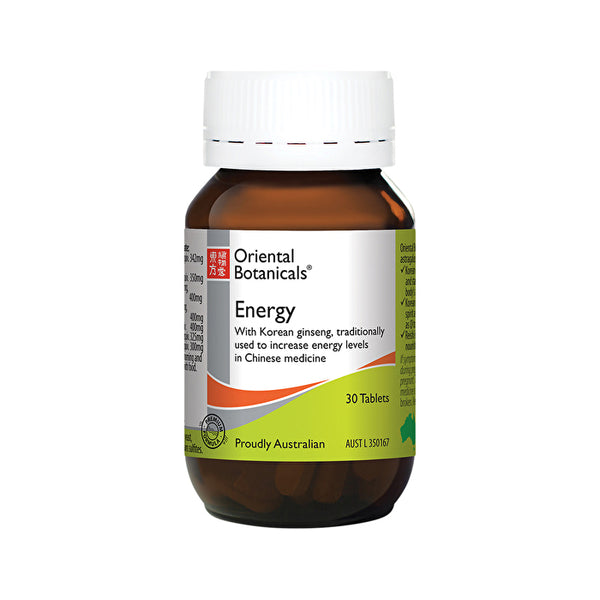 Oriental Botanicals Energy **sell Through** 30t