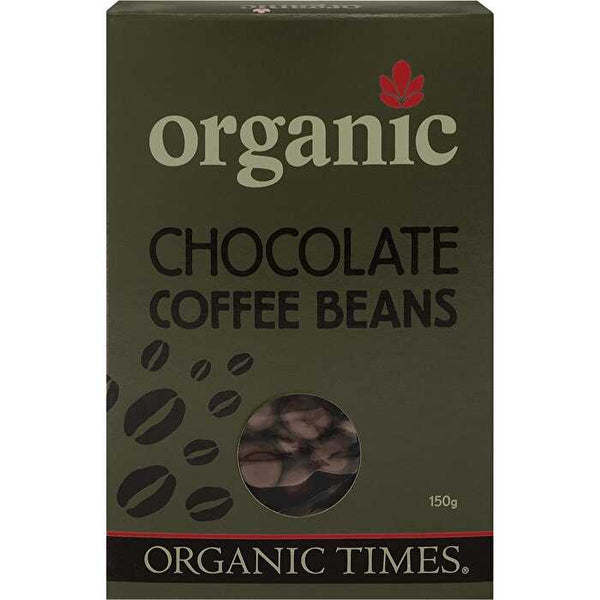 Organic Times Milk Chocolate Coffee Beans 150g