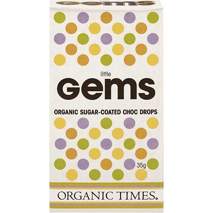 Organic Times Chocolate Little Gems 18x35g