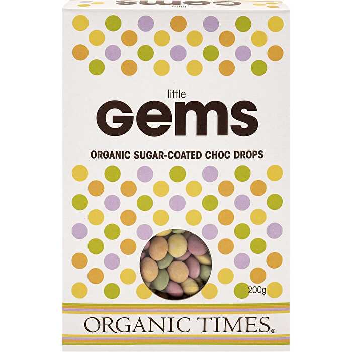 Organic Times Chocolate Little Gems 200g