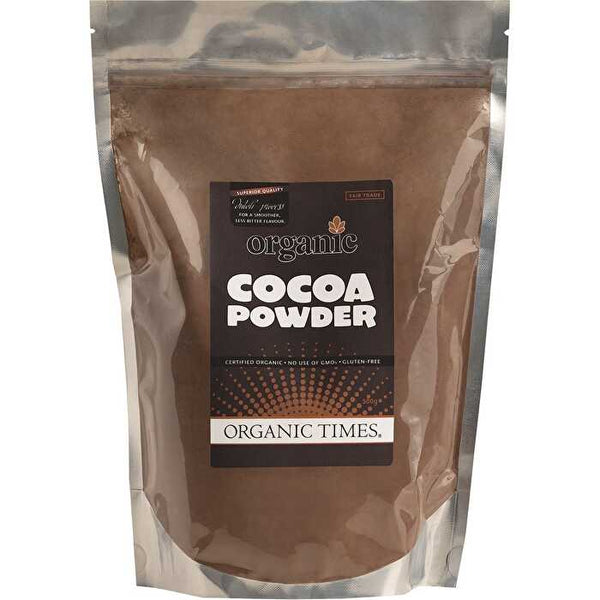 Organic Times Cocoa Powder 500g