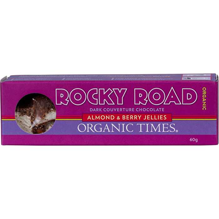 Organic Times Rocky Road Dark Chocolate 60g