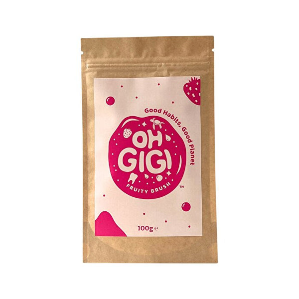 OhGiGi ohGiGi Tooth Powder Fruity Brush Refill 100g