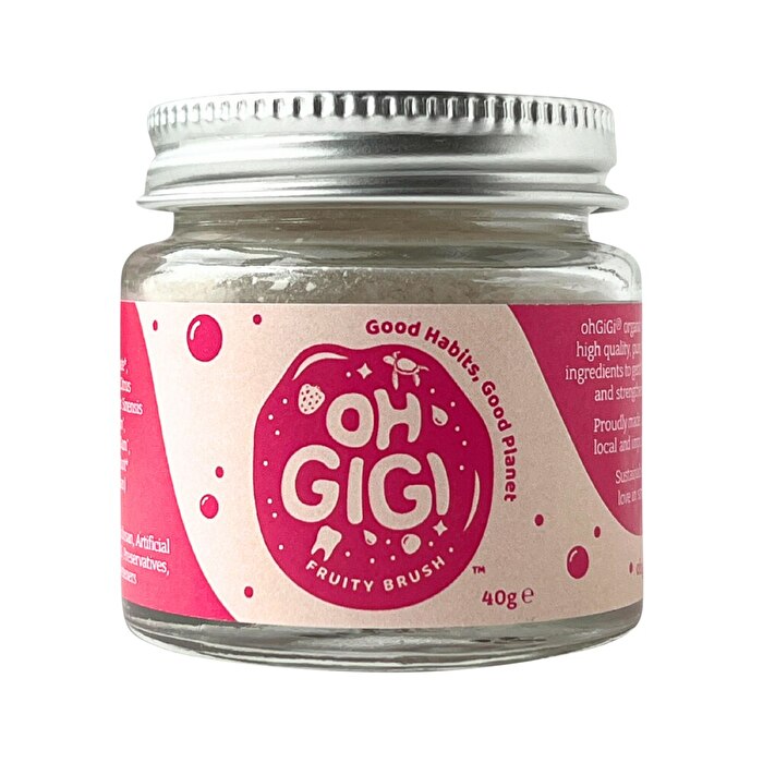 OhGiGi ohGiGi Tooth Powder Fruity Brush 40g