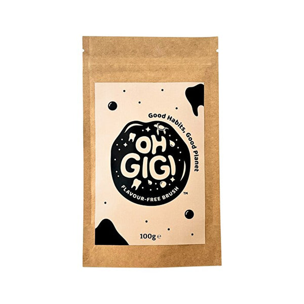 OhGiGi ohGiGi Tooth Powder Flavour-Free Brush Refill 100g