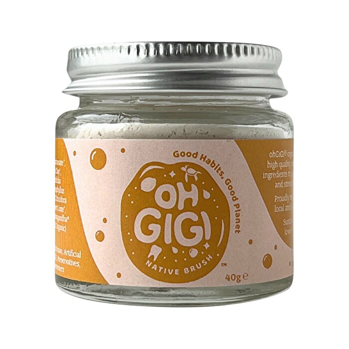 OhGiGi ohGiGi Tooth Powder Native Brush 40g